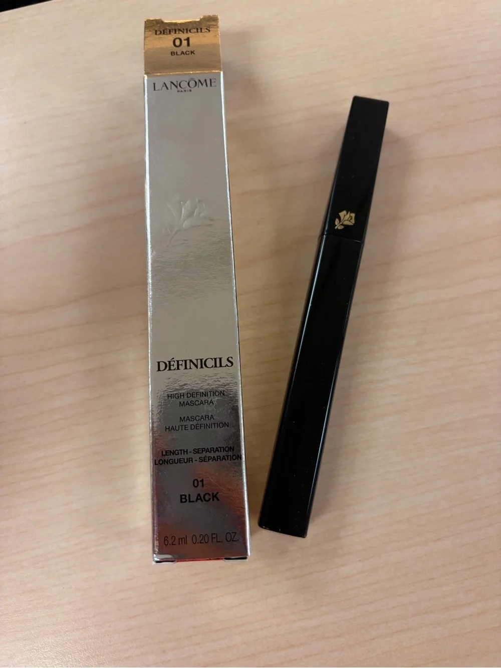 LANCOME Definicils High Definition Lengthening Mascara 01, 0.20 Oz - Black...